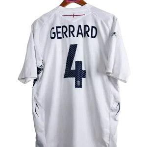 2007 / 2009 – Angleterre – Gerrard #4 (L)