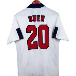 1998 – maillot domicile Angleterre – Owen #20 (M)