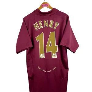 2005 / 2006 – Arsenal – Henry #14 (L)