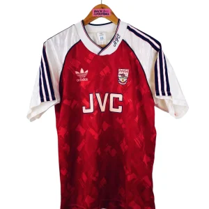 1990 / 1992 – maillot domicile Arsenal (L)
