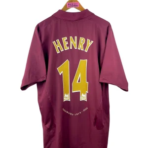 2005 / 2006 – maillot domicile Arsenal – Henry #14 (XL)
