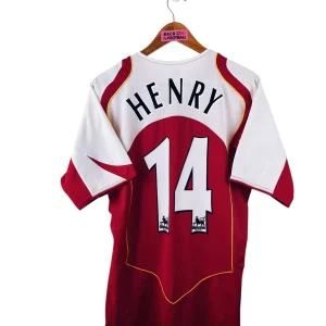 2004 / 2005 – maillot domicile Arsenal – Henry #14 (M)