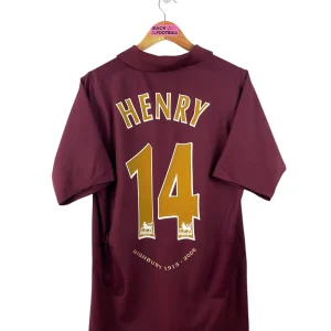2005 / 2006 – maillot domicile Arsenal – Henry #14 (M)