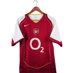 2004 / 2005 – maillot domicile Arsenal (S)