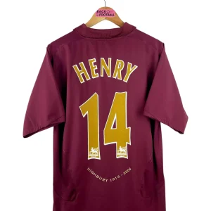 2005 / 2006 – maillot domicile Arsenal – Henry #14 (L)