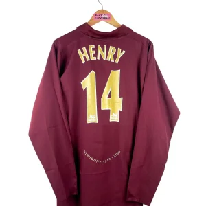 2005 / 2006 – maillot domicile Arsenal – Henry #14 (L)