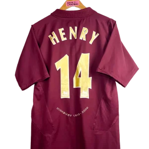 2005 / 2006 – Arsenal – Henry #14 (M)