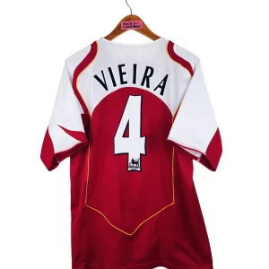 2004 / 2005 – Arsenal – Vieira #4 (L)