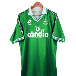 1995 / 1996 – maillot domicile AS Saint-Etienne (L) *Player issue*