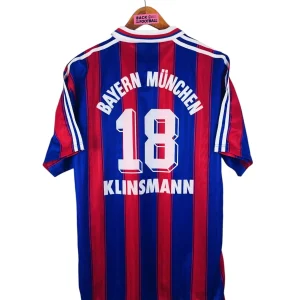 1995 / 1997 – maillot domicile Bayern Munich – Klinsmann #18 (L)