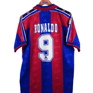 1996 / 1997 – maillot domicile Barcelone – Ronaldo #9 (M) *player issue*