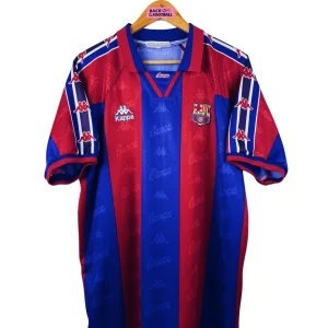 1995 / 1997 – maillot domicile Barcelone (L)