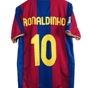 2007 / 2008 – Barcelone – Ronaldinho #10 (M)