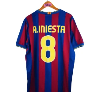 2009 / 2010 – Barcelone – Iniesta #8 (L)