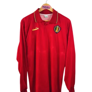 1992 – maillot domicile Belgique (L)