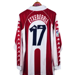 1998 / 1999 – Athletic Bilbao – Etxeberria #17 (XL) *match worn*