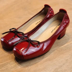 Ballerine talon rouge