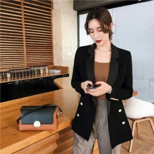 Blazer double boutonnage femme
