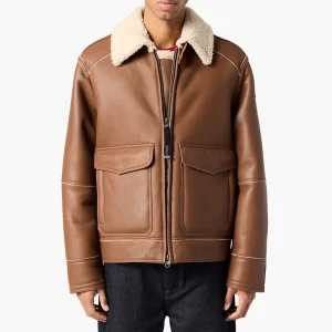 Blouson Parajumpers Rodney Special cuir Clay