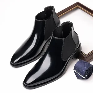 Boots chelsea vernis