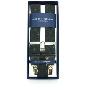 Bretelles Clip Large Losanges Vertes 2293/200