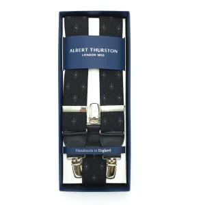 Bretelles Clip Large Losanges Noires 2293/10