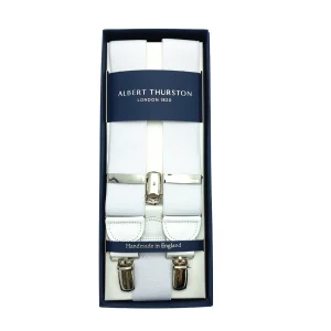 Bretelles Clip Large All White