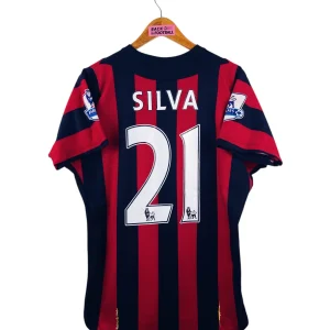 2011 / 2012 – maillot extérieur Manchester City – Silva #21 (M)