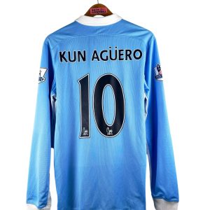 2015 / 2016 – maillot domicile Manchester City – Kun Agüero #10 (M)