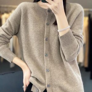 Cardigan femme en cachemire