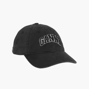 Casquette Ganni Toile Noire