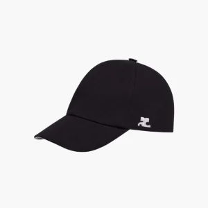 Casquette signature AC en coton — Noir