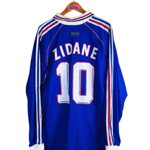 1998 – maillot domicile équipe de France – Zidane #10 (XL)