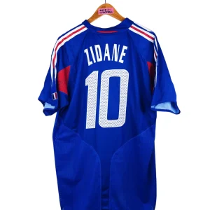 2004 – maillot domicile Equipe de France – Zidane #10 (L) *BNWT*