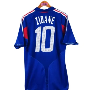 2004 – maillot domicile Equipe de France – Zidane #10 (L)