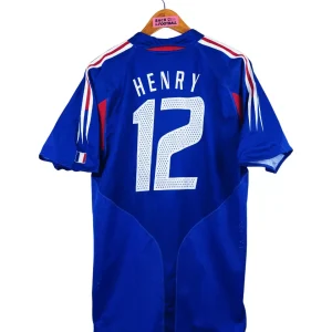 2004 – maillot domicile Equipe de France – Henry #12 (M)