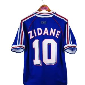 1998 – maillot domicile équipe de France – Zidane #10 (S)