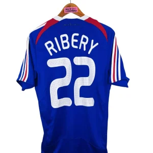 2008 – maillot domicile équipe de France – Ribéry #22 (M)