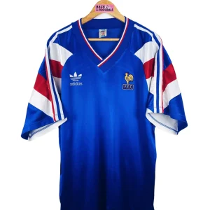 1994 – maillot domicile Equipe de France espoirs – #7 (XL) *match issue*