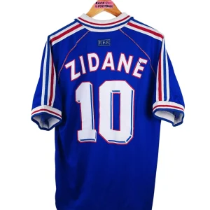 1998 – maillot domicile équipe de France – Zidane #10 (M)