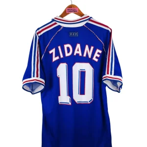 1998 – maillot domicile équipe de France – Zidane #10 (L)