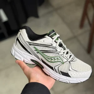 Saucony Ride Millennium blanche et verte | Lyon