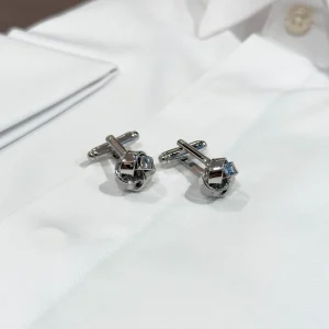 Boutons de manchette Noeud lisse