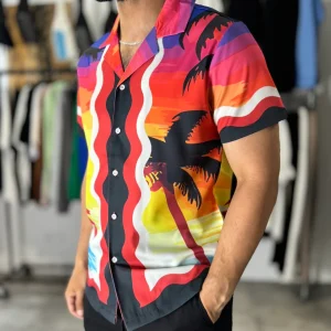 Chemise Heaven légère rouge