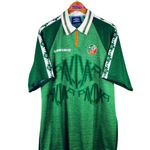 1996 – maillot domicile Irlande – #13 (XL) *match issue*