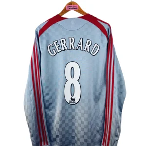 2008 / 2010 – maillot extérieur Liverpool – Gerrard #8 (L)