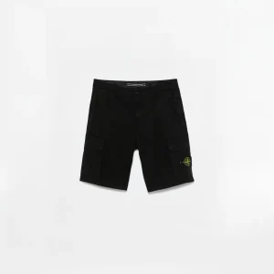 Bermuda Cargo Stone Island Supima® L100011 Noir