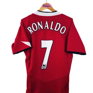 2004 / 2006 – maillot domicile Manchester United – Ronaldo #7 (M)