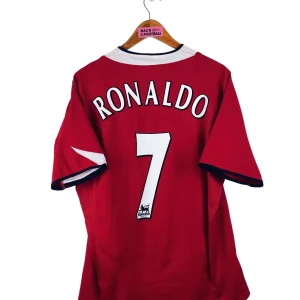 2004 / 2006 – maillot domicile Manchester United – Ronaldo #7 (L)