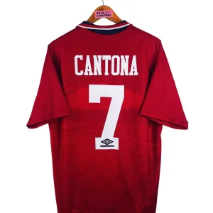 1994 / 1996 – maillot domicile Manchester United – Cantona #7 (L)